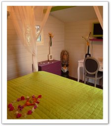 Vue du lit dans la chambre Rêve d'Enfant