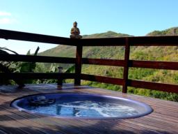 Jacuzzi dans la nature Location vacances martinique Anses d'Arlet Dom